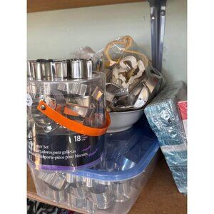 Huge Bulk Lot Vintage Cookie Cutter Shapes